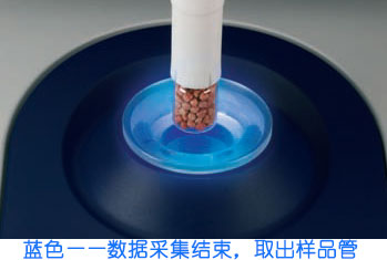 樣品測試結(jié)束后，MQC等待樣品的取出